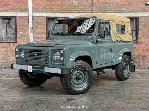 Land Rover Defender 90 Soft Top (bj 1993), Auto's, Oldtimers, Bedrijf, Te koop, Land Rover, Diesel, SUV of Terreinwagen, Handgeschakeld