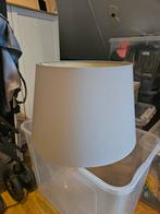 Grote Beige/Grijze Lampenkap, Ophalen, 25 tot 50 cm, Grijs, Rond