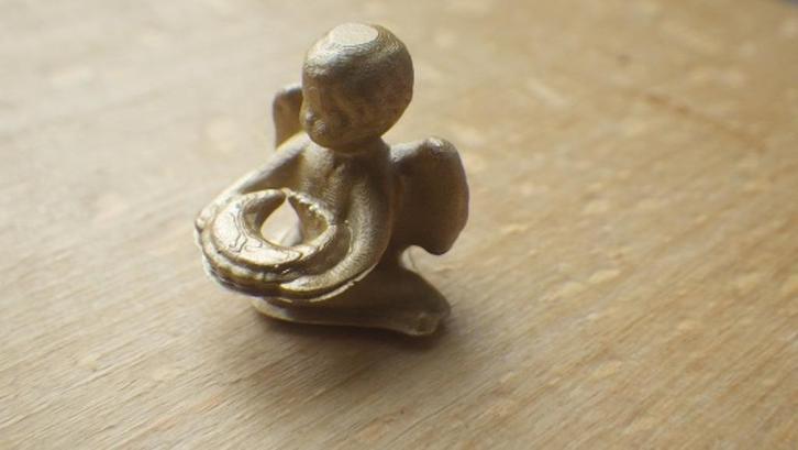 Poppenhuis: Zittende Engeltjes, Verzamelen, Poppenhuizen en Toebehoren, Nieuw, Poppenhuis, Ophalen of Verzenden
