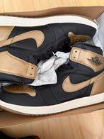 Jordan 1 black and gold highs size 17 (51.5), Kleding | Heren, Schoenen, Ophalen of Verzenden, Zo goed als nieuw, Zwart