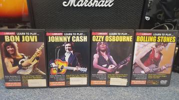 Lick Library Ozzy, Bon Jovi, Johnny cash ,Rolling Stones 