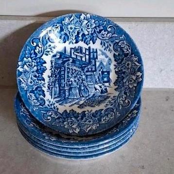 5 Dickens English Ironstone Kommetjes beschikbaar voor biedingen