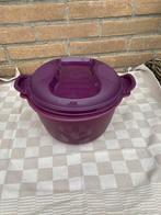 Tupperware Paarse Micro delight pasta/rijstkoker groot, Ophalen of Verzenden, Zo goed als nieuw, Paars, Overige typen