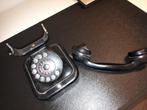 Telefoon bakeliet zwart met draaischijf nostalgie vintage, Telecommunicatie, Vaste telefoons | Niet Draadloos, Ophalen, Niet werkend