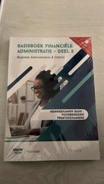 Basisboek financiele administratie deel 2, Ophalen of Verzenden, Zo goed als nieuw, Overige niveaus, Nederlands