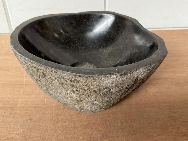 Waskom / toiletfontein uit massief natuursteen - NIEUW [3], Doe-het-zelf en Verbouw, Sanitair, Nieuw, Wastafel, Steen, Ophalen of Verzenden
