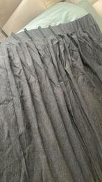 grijze Gordijnen, Huis en Inrichting, Ophalen of Verzenden, Zo goed als nieuw, 200 cm of meer