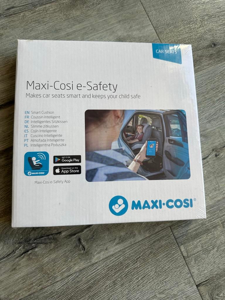 Maxi-Cosi e-Safety Slimme Zitkussen, Autogordel, Nieuw, 0 t/m 13 kg, Maxi-Cosi