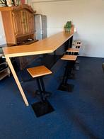 Bar met of zonder krukken, Ophalen, Inclusief barstoelen