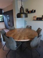 Eettafel Lamp - Industrieel Design, Huis en Inrichting, Tafels | Eettafels, Ophalen, Minder dan 50 cm, Gebruikt, Rond