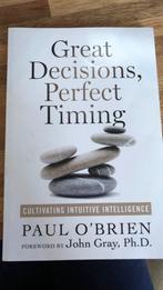 Great Decisions, Perfect Timing Paul O’Brien, Ophalen of Verzenden, Nieuw
