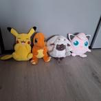 Pokemon Knuffels - Pikachu, Charmander, Wooloo, Jigglypuff, Ophalen of Verzenden, Zo goed als nieuw, Overige typen