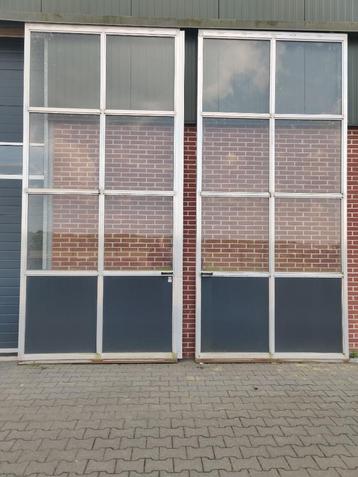2x2stuks Staldeur schuifdeur Schuurdeur paardenstal loopdeur beschikbaar voor biedingen