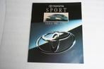 Folder Toyota Sport CELICA MR2 SUPRA (8-1993) (59), Ophalen of Verzenden, Nieuw, Toyota