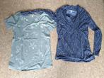2 zwangerschapsshirts Esprit XS, Maat 34 (XS) of kleiner, Blauw, Esprit, Shirt of Top