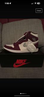 Jordan 1 Bordeaux 45,5, Kleding | Heren, Schoenen, Overige kleuren, Nike, Nieuw, Ophalen of Verzenden