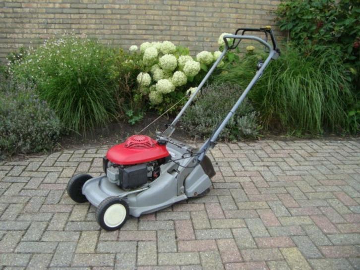 Honda HRB 476 CQXE walsmaaier ., Tuin en Terras, Grasmaaiers, Gebruikt, Benzine-grasmaaier, 40 t/m 49 cm, Cirkelmaaier, Versnellingen