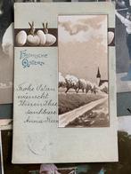 1906 Fröhliche Ostern, Gelopen, Feest(dag), Ophalen of Verzenden, Voor 1920