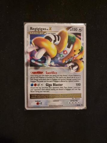 Regigigas Lv.X DP 30 Black Star Promo beschikbaar voor biedingen