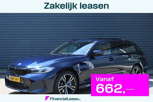 BMW 3 Serie Touring 330e M-Sport Laser Leer Camera Head-Up, Auto's, BMW, Bedrijf, 3-Serie, ABS, Achteruitrijcamera, Airbags, Airconditioning