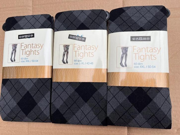 Panty's 60 den alle maten 144 per doos vanaf € 90,- per doos, Kleding | Dames, Leggings, Maillots en Panty's, Nieuw, Panty, Overige maten