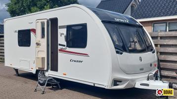 Sprite Cruzer 492 SR Enkele Bed..,mover,Luifel beschikbaar voor biedingen