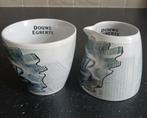 Douwe Egberts design roomstel melkkan en suikerpot, Huis en Inrichting, Keuken | Servies, Ophalen of Verzenden, Zo goed als nieuw