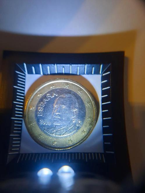 €1,- Spanje 2014, Postzegels en Munten, Munten | Europa | Euromunten, Losse munt, 1 euro, Spanje, Ophalen of Verzenden