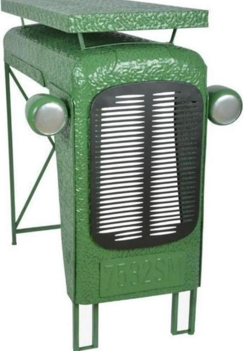 Tractor hangtafel groen Esschert Design + Gratis 1 barkruk., Huis en Inrichting, Tafels | Statafels, Nieuw, Ophalen