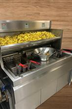 Elektrische Kiremko frituuroven / bakwand / friteuse 400Volt, Ophalen, Gebruikt, Fornuis, Frituur en Grillen
