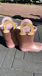 Roze regenlaarzen maat 28, Ophalen of Verzenden, Zo goed als nieuw, Meisje, Laarzen