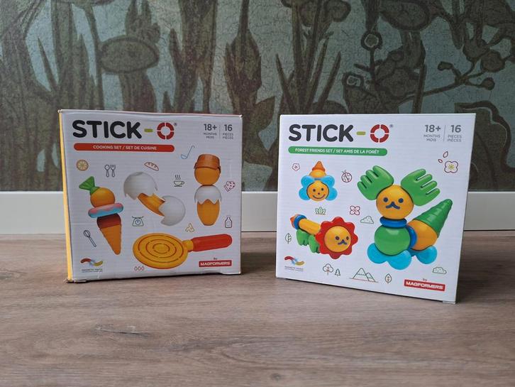 Stick-O Magneet Speelgoed Sets - Compleet, Kinderen en Baby's, Speelgoed | Duplo en Lego, Ophalen