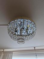 Twee  gelijke Kristallen plafonnières, Huis en Inrichting, Lampen | Kroonluchters, Ophalen of Verzenden