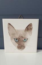 Mooie Tegel Afbeelding Kat, Ophalen of Verzenden