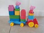 Peppa pig soft blocks train set clementoni compleet, Kinderen en Baby's, Speelgoed | Overig, Jongen of Meisje, Ophalen of Verzenden