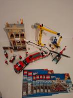 Lego city brandweer 60216 compleet met boekjes, Ophalen of Verzenden, Zo goed als nieuw, Complete set, Lego