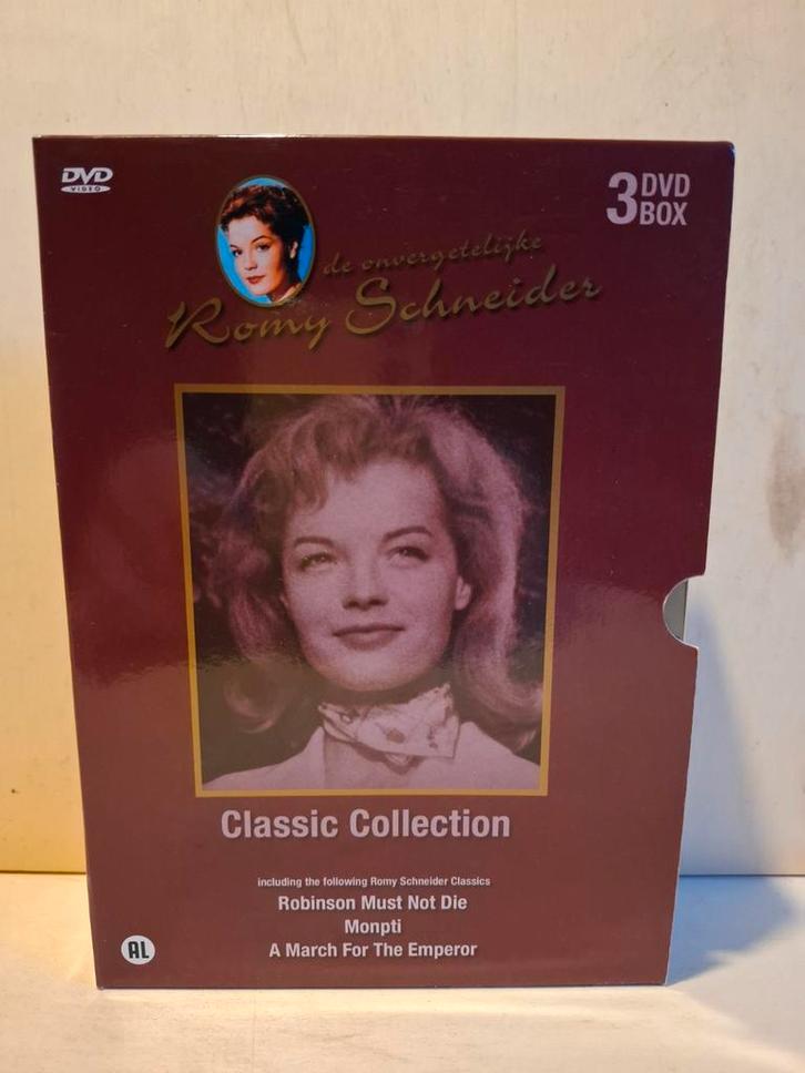 Romy Schneider Classics Collection - 3 DVD Box Set, Cd's en Dvd's, Dvd's | Klassiekers, Zo goed als nieuw, Drama, 1940 tot 1960