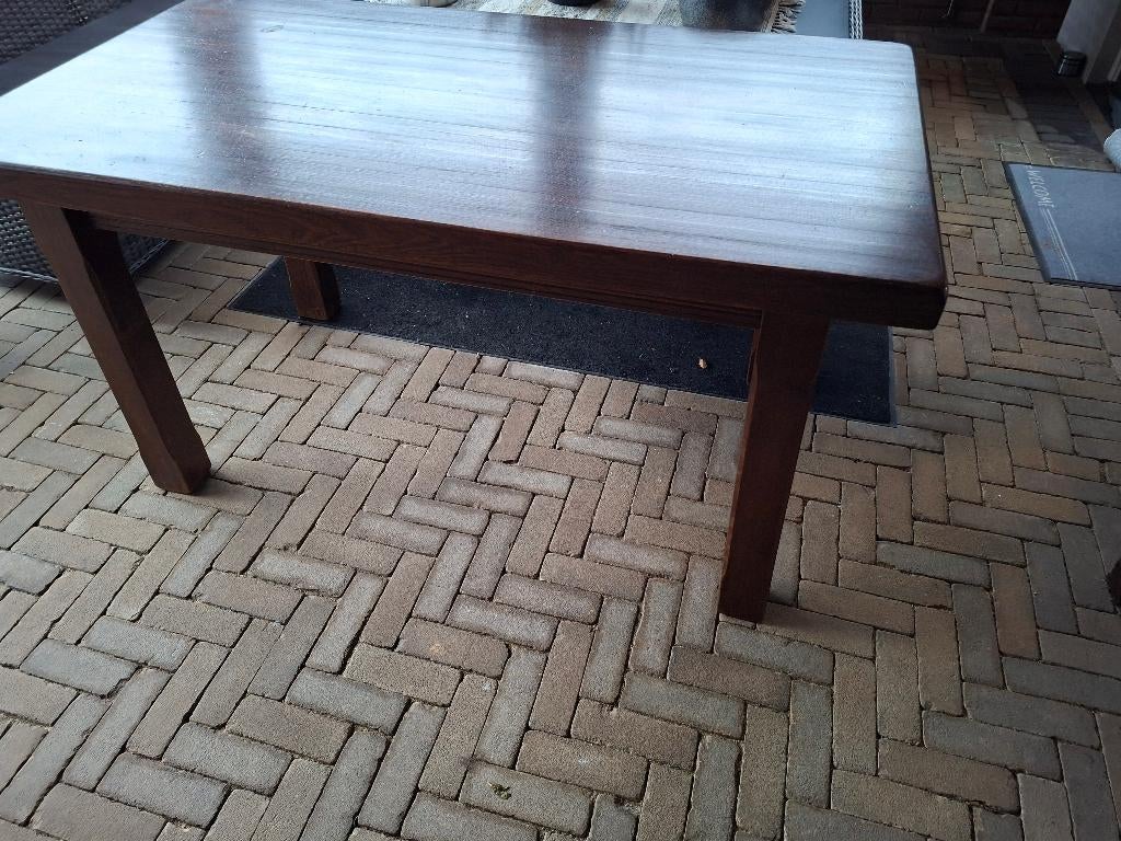 Eikenhouten tafel, Huis en Inrichting, Tafels | Eettafels, Ophalen, Gebruikt, Eikenhout, 50 tot 100 cm