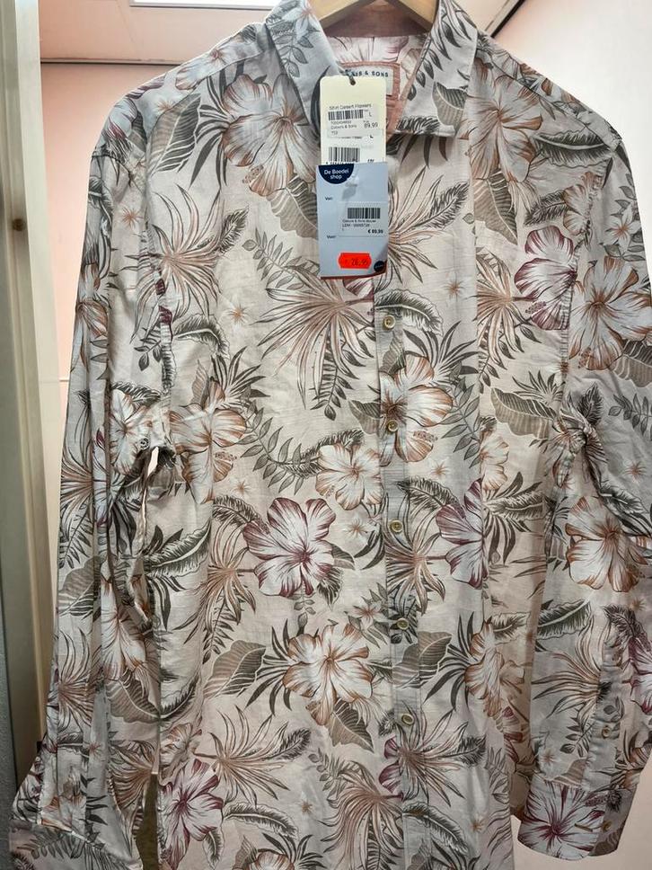 Colour & sons overhemd div maten, Kleding | Heren, Overhemden, Nieuw, Overige halswijdtes, Overige kleuren, Ophalen of Verzenden