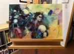 Kunst voor motorliefhebbers, dynamisch en kleurrijk, Verzenden