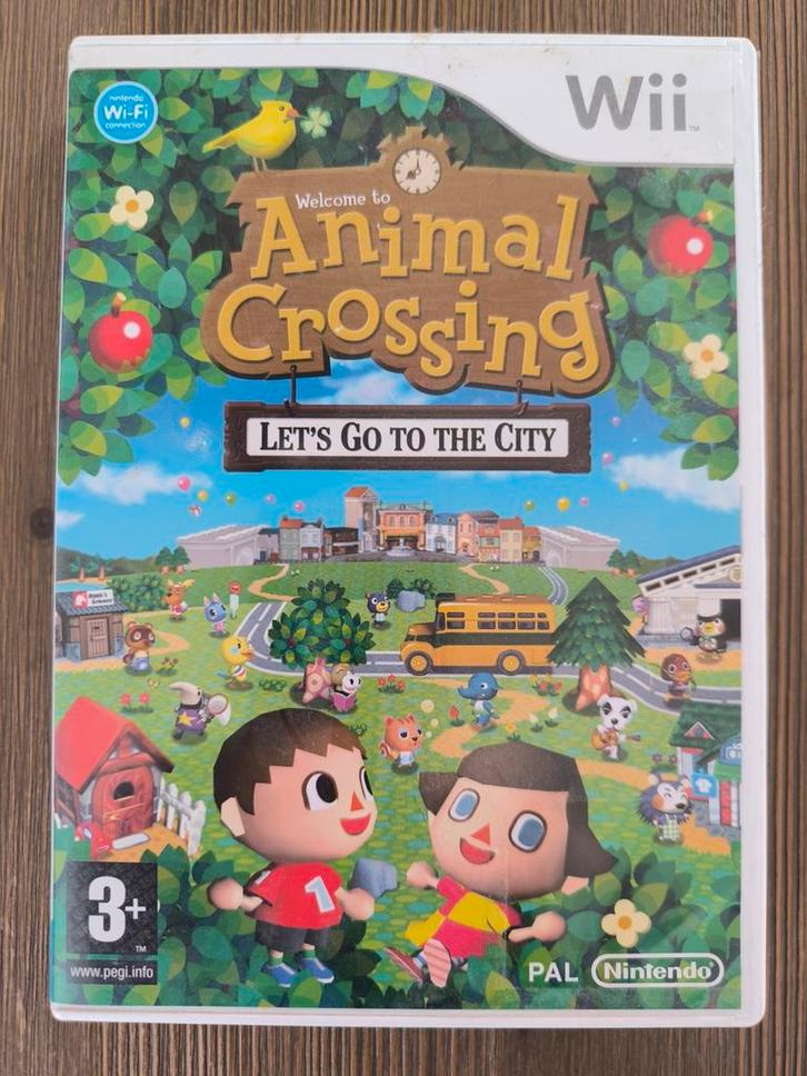 Animal Crossing: Let's Go to the City - Wii, Spelcomputers en Games, Games | Overige, Gebruikt, Simulatie, 1 speler, Vanaf 3 jaar