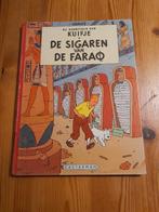 Oude gekartonneerde uitgave van Kuifje De sigaren v/d farao, Boeken, Stripboeken, Eén stripboek, Ophalen of Verzenden, Gelezen