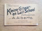 Kleine gitaar- en luit-school -a.alberto, Verzenden, Les of Cursus, Populair, Gitaar