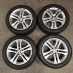 Org. 18" Mercedes GLA velgen - X156 - met winterbanden, Auto-onderdelen, Banden en Velgen, Ophalen, 18 inch, Gebruikt, Winterbanden