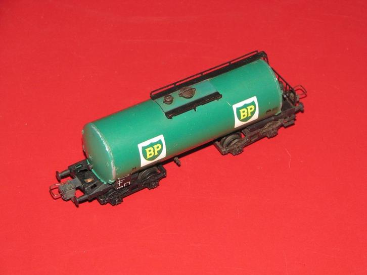 Trix Express: BP ketelwagen, 4-assig - 9 euro, Hobby en Vrije tijd, Modeltreinen | H0, Gebruikt, Wagon, Gelijkstroom, Trix, Ophalen of Verzenden