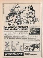 Retro reclame 1962 Plasticant speelgoed eindeloos plezier, Verzenden, Overige typen