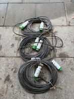 Wacker Neusson trilnaald verlengsnoer 25 meter 3 stuks., Ophalen of Verzenden, Zo goed als nieuw