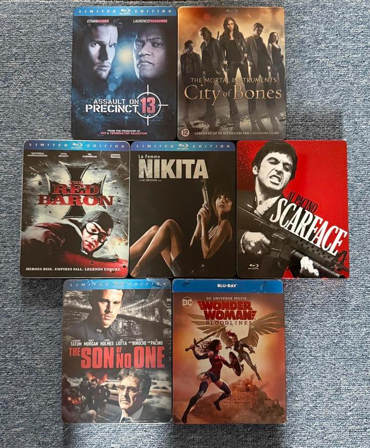 Steelcase Blu Ray Collectie - lees omschrijving, Cd's en Dvd's, Blu-ray, Zo goed als nieuw, Actie, Ophalen of Verzenden