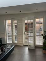JASNO Witte houten shutters, Huis en Inrichting, Ophalen, Gebruikt, 200 cm of meer, Wit