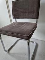 Zuiver ridge rib grijs, Huis en Inrichting, Stoelen, Ophalen, Zo goed als nieuw, Grijs, Eén
